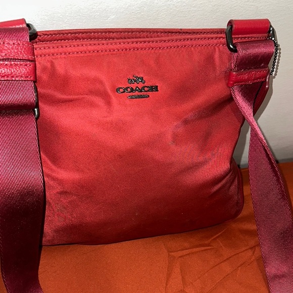 Coach Red Crossbody Bag - Picture 2 of 8